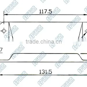 04205 Cargo Track End Cap,End Cap Short for Cargo Track thumbnail-2