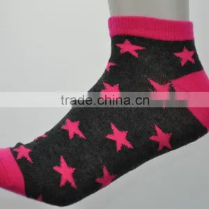 Girl Fluo Ankle Socks, Low Cut Socks. thumbnail-3