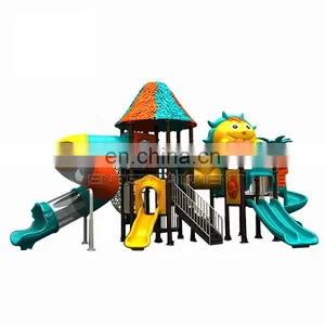 Children Outdoor Playground Slide Combined Outdoor Playground Sets for Sale thumbnail-1