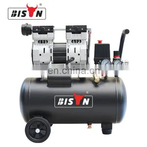 Bison China Reciprocating Dental 2022 New Arrival 1HP Oil Free Silent Air Compressor thumbnail-1