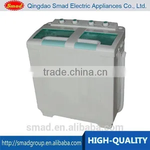 9.0kg 110v 220v Semi Auto Washing Machine Twin Tub With CE thumbnail-1