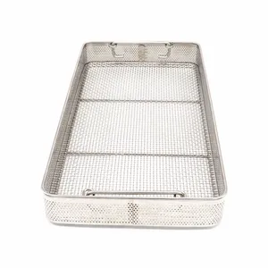 Professional Customized Stainless Steel Wire Mesh Basket For Medical Sterilization thumbnail-3