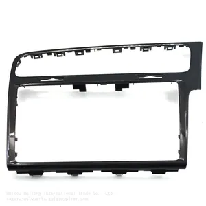 RHD 8 Inch / 9.2 Inch Piano Black MIB Frame Panel Decorative Frame For VW Golf MK7 MK7.5 MIB Screen Bezel thumbnail-2
