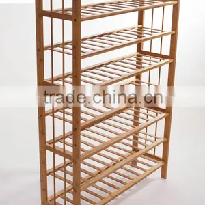 Outdoor Shoe Rack Shoe Rack Shoe Rack Simple Design Bamboo Shoe Rack thumbnail-2