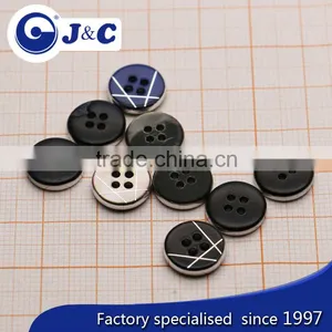 4 Hole Nacre Shell Buttons,mother of Pearl Shell Buttons,MOP Shell Buttons thumbnail-4