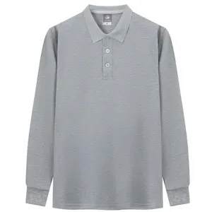 Customized Men Polo Shirt Short/Long Sleeves With Elastic Cuffs, Anti-flaking Reinforced Seams at Shoulders and Back Neckline With UV Protection thumbnail-5