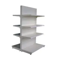 Convenience Store Design Perforated Adjustable Display Stand Shelves thumbnail-1