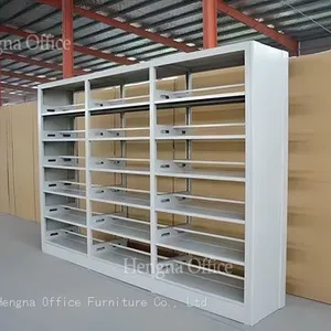Industrial Steel Cantilever Shelving in Premium Wood Grain Finish|Cold Rolled Steel-Premium Quality for Art Studios|Available in Multiple Finishes thumbnail-5