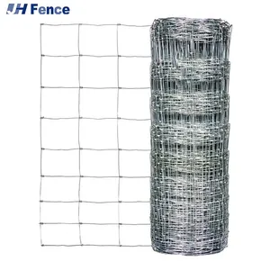 Customized Iron Outdoor Metal Security Farm Fixedknot Field Fence Heavy Duty Rural Fencing Field Fencing in Bulk thumbnail-1