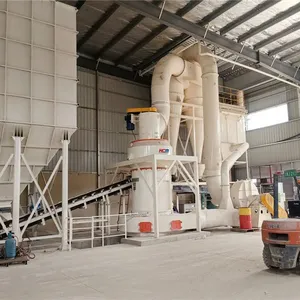 China HCM HCQ1850 Raymond Mill | Limestone Calcite Gypsum Grinding Machine 250 Mesh Powder Maker thumbnail-3