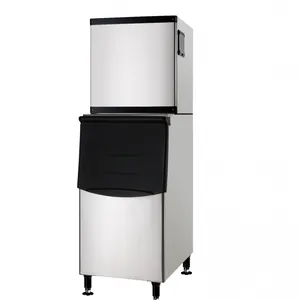 Linsky 300kg/24hr Commercial Cubes Ice Machine Making thumbnail-3