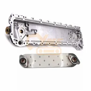 YNF 6Hk1 6He1 Engine Oil Cooler Assembly 1-13201066-2 113201066 Oil Cooler and Oil Radiator for Isuzu thumbnail-1