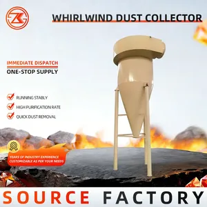 Cyclone Dust Collector Steel Multi Tube Cyclone Dust Separator Pre Dust Removal Equipment Match Bag Dust Collector thumbnail-1