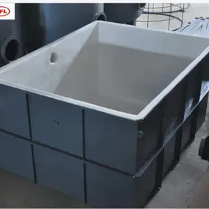 Chemical Container PTFE Lined Square Tank for Chemical Plant Equipment thumbnail-2