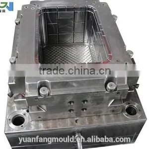 Space Saving Foldable Plastic Turnover Box Mould thumbnail-3