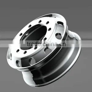 Forged Kenworth Alloy Wheels 22.5 Inch thumbnail-2