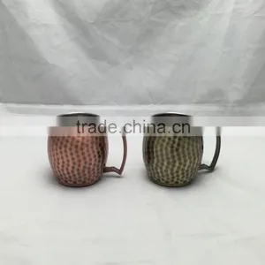 16OZ Antique Hammered Moscow Mule Mug thumbnail-3