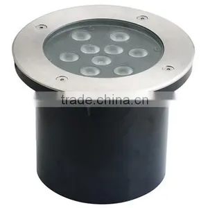 9x1w High Power LED Stainless Steel Ground Light thumbnail-1