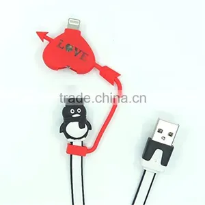 Wholeale Price 2 in 1 Micro USB Charger Cable and IOS USB Cable thumbnail-5