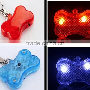 2016 LED Nylon Pet Dog Cat Collar Dog Flashing Clip On Collar Led Light Charm Id Tag Flash Or Glow Modes thumbnail-2