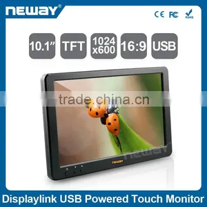 Hidden Bracket 4 Wirse Resistive Touch Panel Widescreen Lcd Monitor thumbnail-1