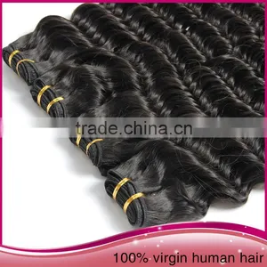New Arrival 100 Peru Human Hair Weaving, African Women Deep Wave Hair Extension, Raw Human Hair Sew In Weav thumbnail-5