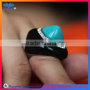 LATEST DESIGN FINGER RING,WHOLESALE ,ZINC ALLOY METAL RING thumbnail-1