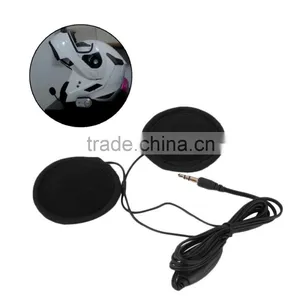 3.5mm Motorbike Motorcycle Helmet Stereo Speakers Headphones Volume Control Earphone for MP3 GPS Phone Music thumbnail-1