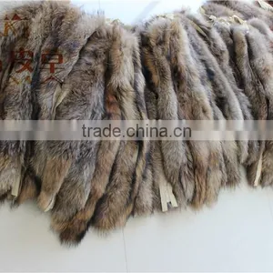 Wholesale and Retail Real Fur Raccoon /Genuine Raccoon Fur Strip /Raccoon Fur Trim for Hood thumbnail-6