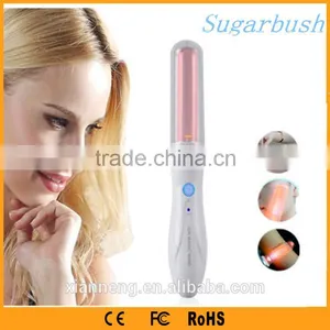 Handheld Rechargeable Magic Wand Ion Vibration Massager Wrinkle Remover for Spa thumbnail-1