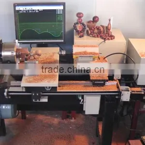 Automatic Wooden Beads Wood Bowl Wood Knob Making Machine Pray Beads Mini Lathe Machine thumbnail-1