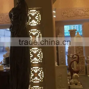 Artificial Sandstone Lighted Pillar thumbnail-3