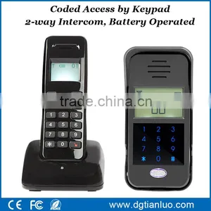 Home Security 2.4GHz Digital Wireless Audio Door Phone Intercom System Most Popular thumbnail-1