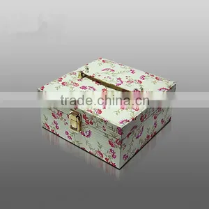 High Quality pu Leather Gift Packaging Box thumbnail-3