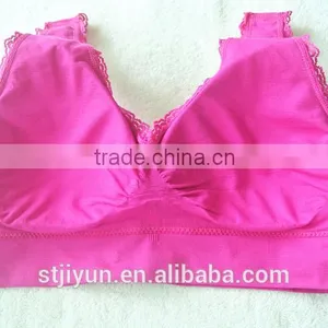 2016 Shantou Sport Bras Seamless Cheap Padded Yoga Bra Tops thumbnail-6