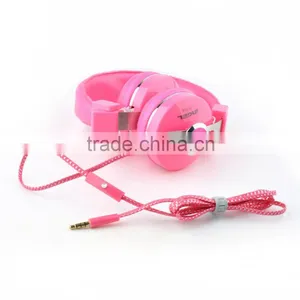 Hot New Products Colorful Wire 40mm Headphone Speaker With Microphone thumbnail-5