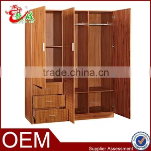 High Quality Cheap Modern Design MDF Bedroom Furniture Storage Cabinet Wardrobe Closet thumbnail-1