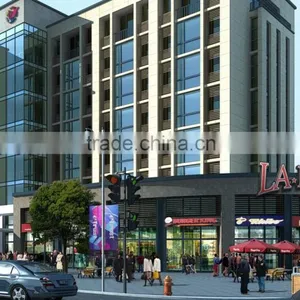 LOW-E Glass Curtain Wall Building thumbnail-1