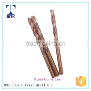 Factory Direct Supply, M35 Cobalt, Drill Bit, Twist Drill Bit Dia 4.1mm thumbnail-2