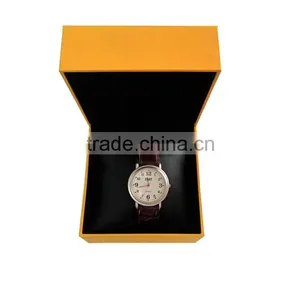 Luxury Gold Art Paper Watch Packaging Box . thumbnail-1