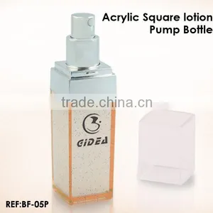 30ml 50ml 140ml Acryl Cosmetic Packaging Bottle Square thumbnail-1