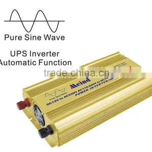 Pure Sine Wave Inverter 1000W UPS ,dc12V/24V to Ac110V/220V With Charger thumbnail-1