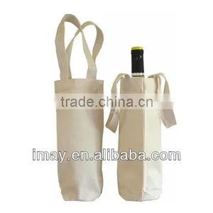 100% Cotton Single Wine Bag thumbnail-1