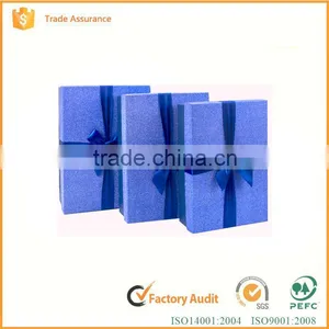 Customized Paper Box Packaging Gift Cardboard Box With Ribbon Paper Gift Box Supplier's Choice thumbnail-1