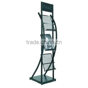 Hot Sale 3 Tier Metal Wire Magazine Rack thumbnail-2