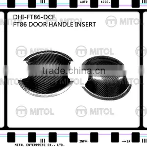 Door Handle Insert Cover For Toyota FT-86/GT-86/FR-S/BRZ Carbon Fiber thumbnail-1