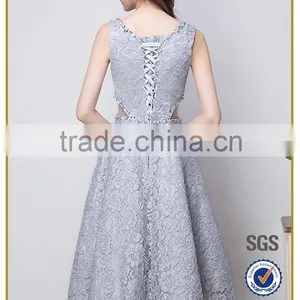 High Quality Sexy Beam Waist Evenning Dress for Lady thumbnail-4