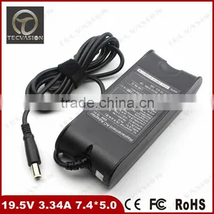 Brand New Laptop Charger AC Adapter 65W 19.5V 3.34A 65W 7.4*5.0 mm For Inspiron 6000 6400 8600 9200 thumbnail-1