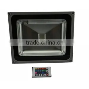 LED Rgb Led Floodlight 50W IP65 Integrated Grey Rgb Led Flood Light thumbnail-2
