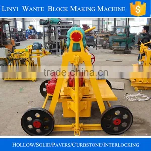 QT40-3B Small Mobile Egg Laying Bricks Making Machine Supplier's Choice thumbnail-4
